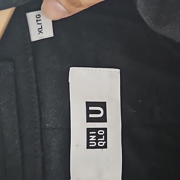 Men's wool blend jacket black - Picture 2 of 8